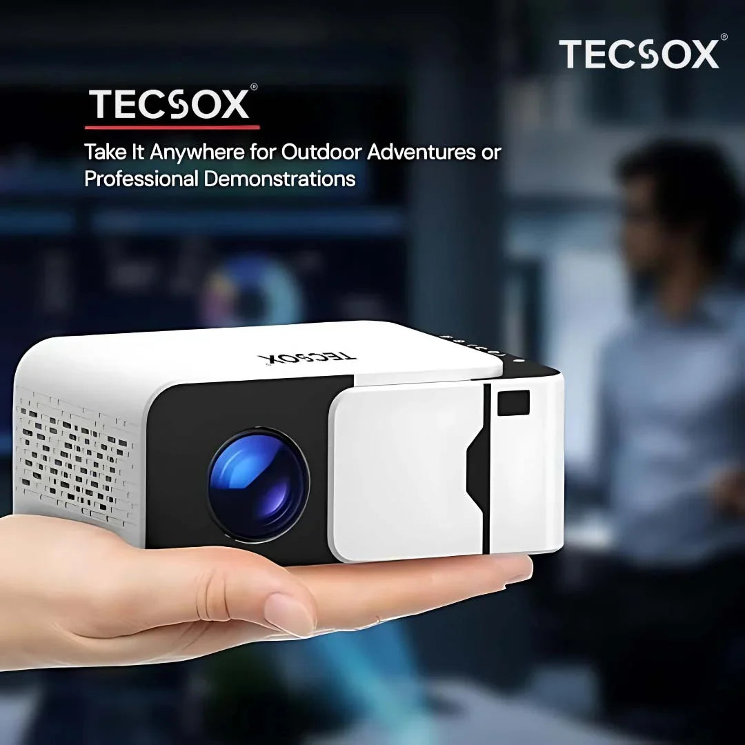 TecSox Revo Projector Online | 4K Video | Android 13 | Under ₹7000