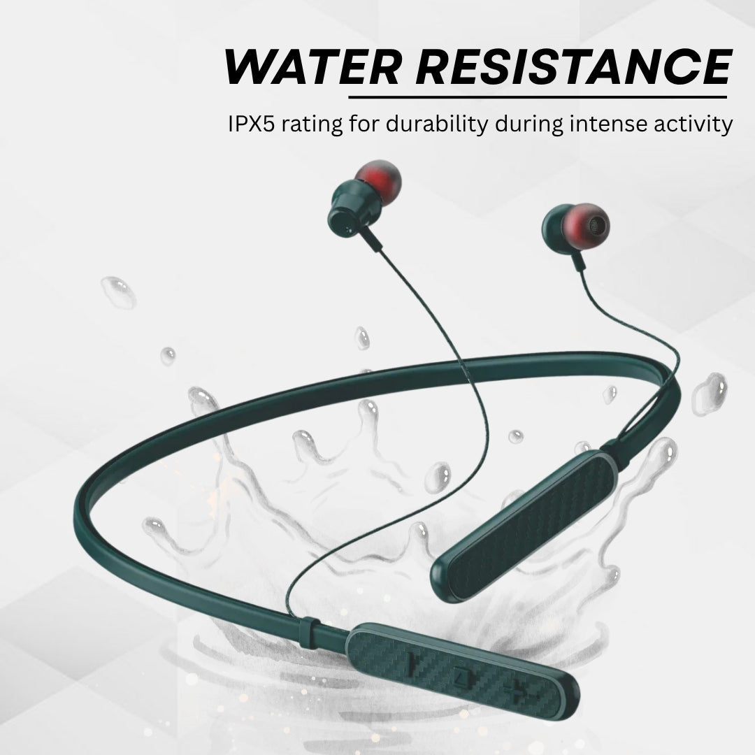 Spark711 Bluetooth Neckband | ENC | 30 Hr | IPX Water Resistant