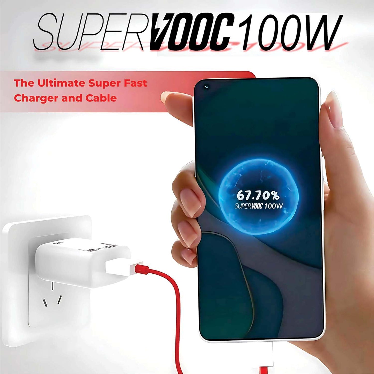 Order 100W Mobile Charger | Android Devices | VOOC Charging