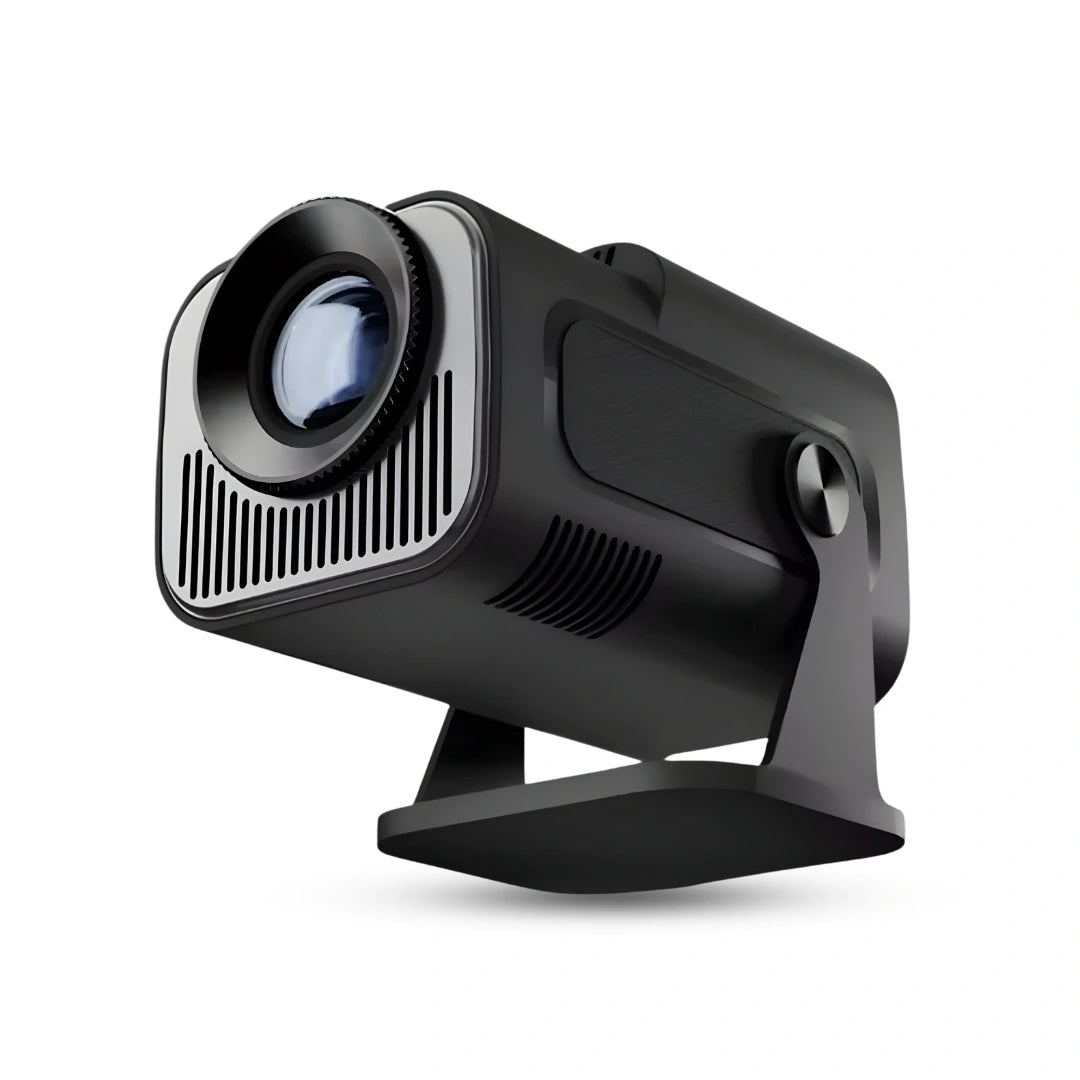Tecsox Panther Mini Projector: 4K Video | Android 11 | 180° rotation