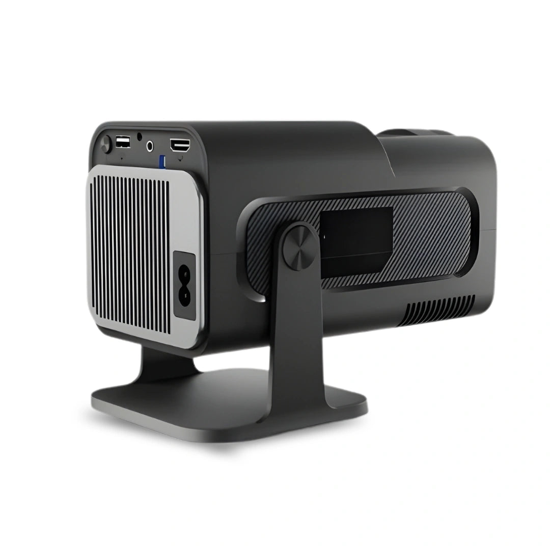 Tecsox Panther Mini Projector: 4K Video | Android 11 | 180° rotation