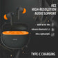 ACE Wireless Earbuds | Balanced Sound with 20 Hr Playtime