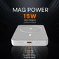 TecSox 10 000 mAh Wireless MagSafe Power Bank – Compact, Dual USB‑C & MagSafe Wireless Charging
