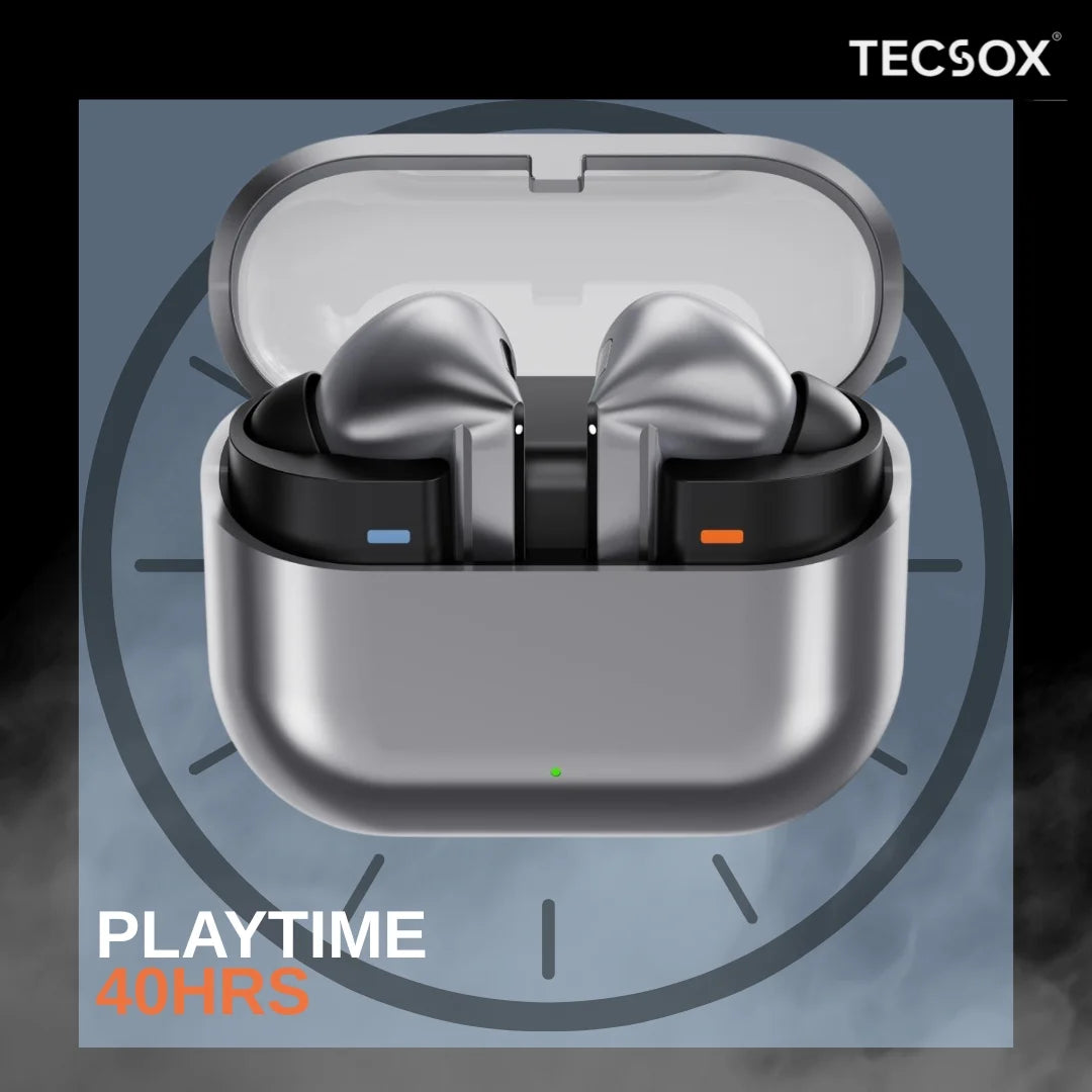 Order TecSox Audora Bluetooth Earbuds | Deep Bass | Under ₹1000