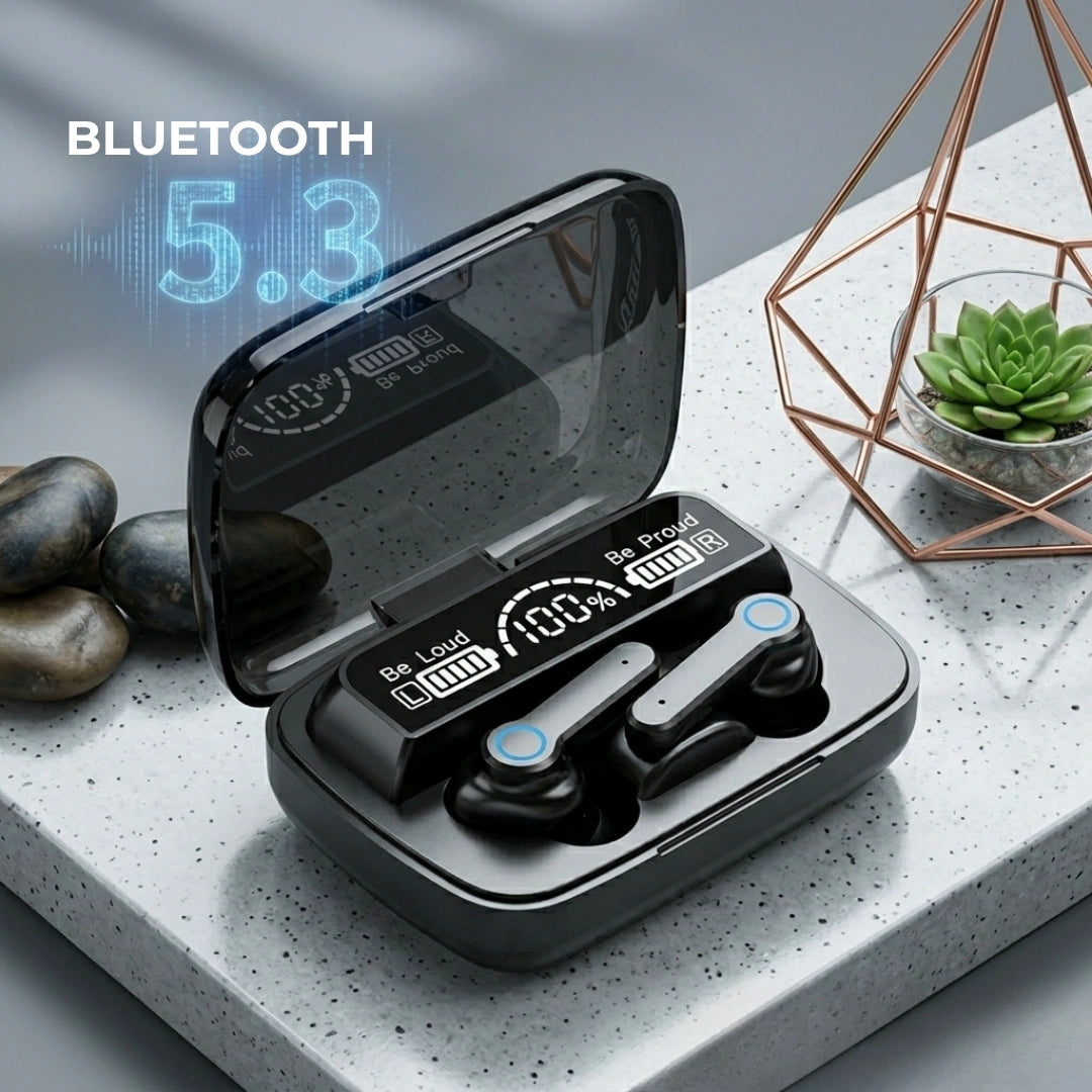 Order TecSox Max19 Bluetooth Earbuds | Power Bank & Torch