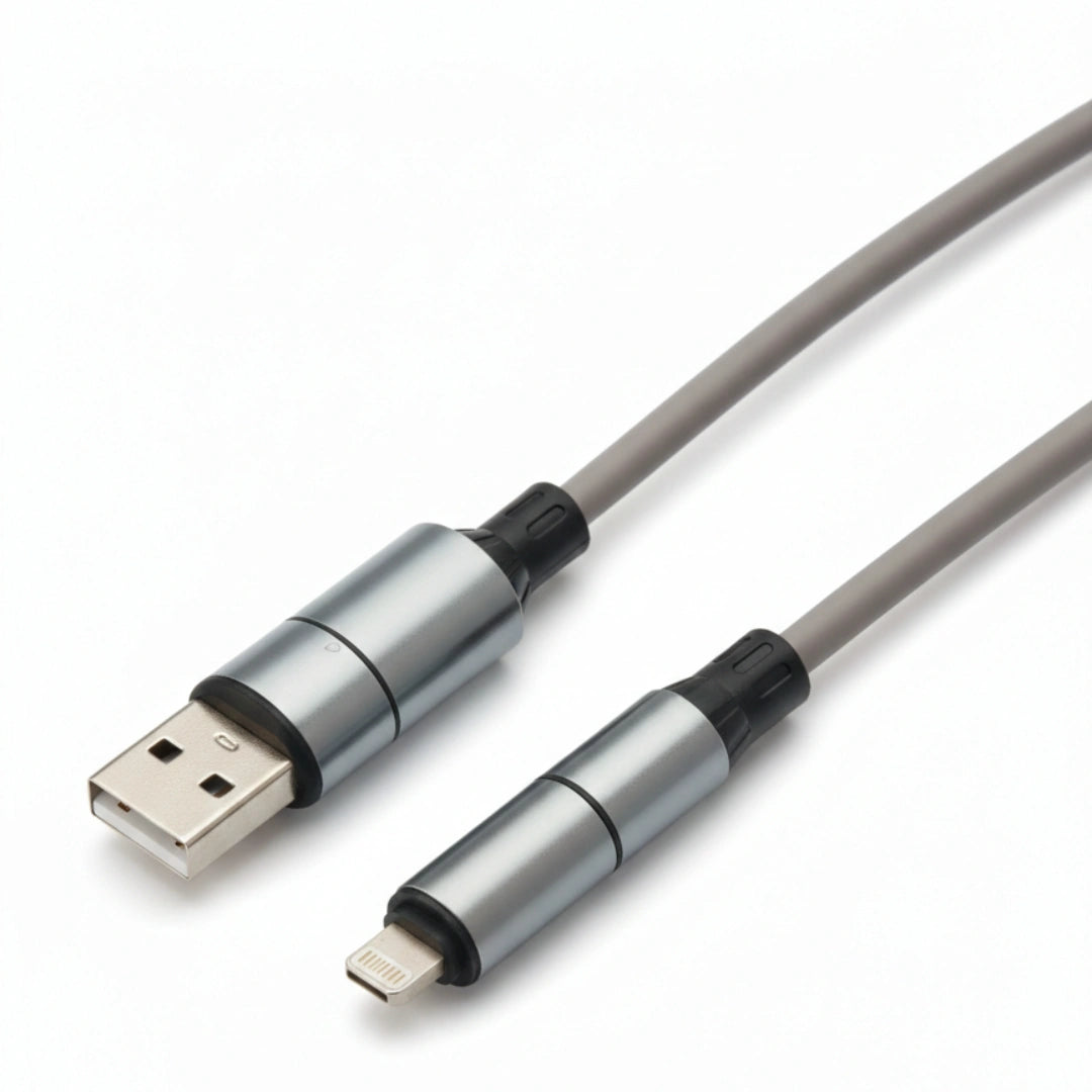 TecSox Zap 4-IN-1 Cable | 1.5 Meter Fast Charging Cable | 60W