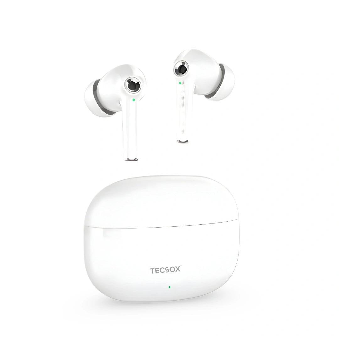 TecSox Omega 201 Wireless Earbud With Deep Bass & Comfortable Fit | IPX Water Resistant
