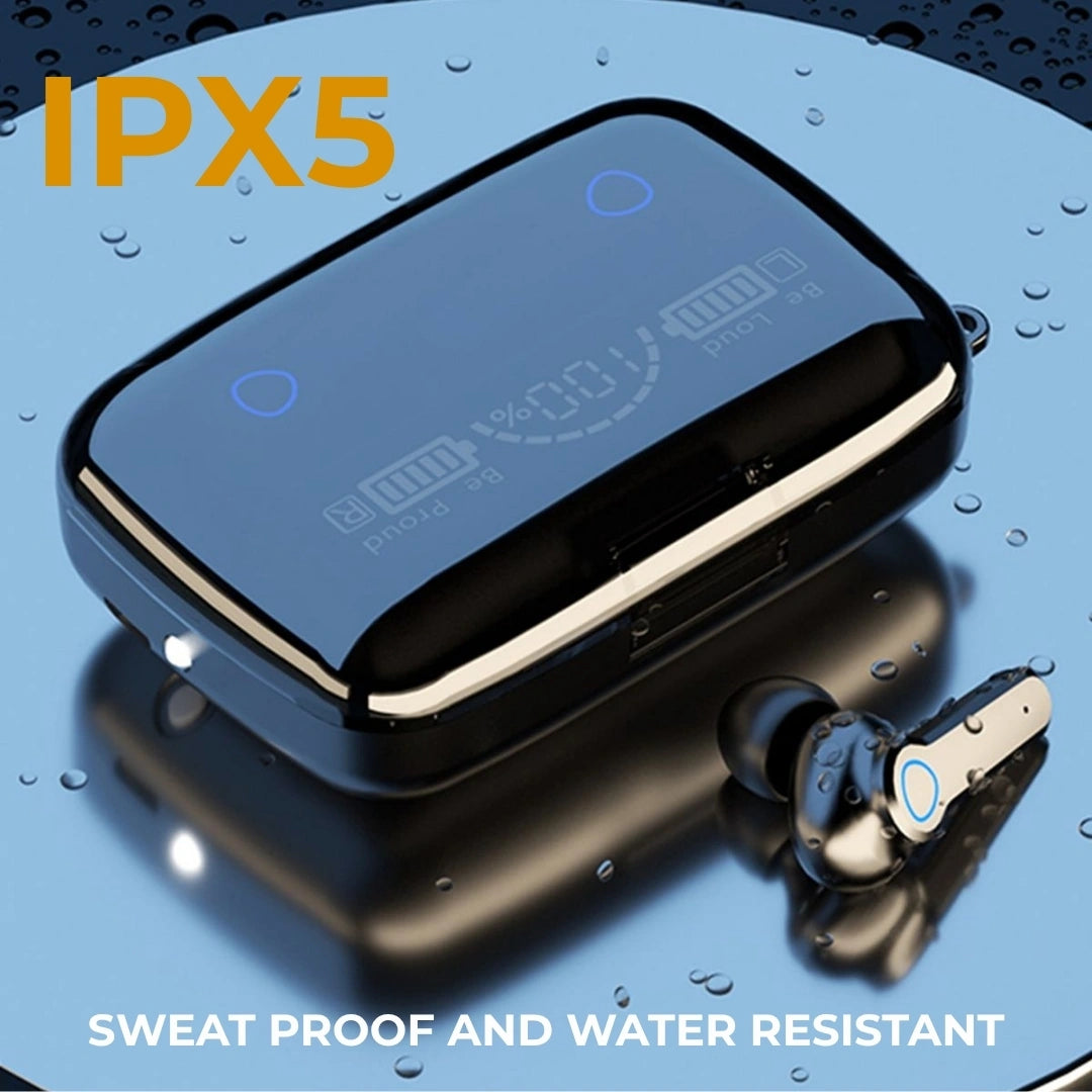 Order TecSox Max19 Bluetooth Earbuds | Power Bank & Torch