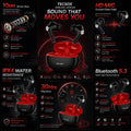 Buy TecSox Neo411 Wireless Earbud With Deep Bass & Comfortable Fit 7