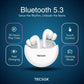 Buy TecSox Omega Wireless Earbud With Comfortable Fit