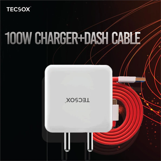 100W Charger + Cable | Fast Charging and Data Transfer