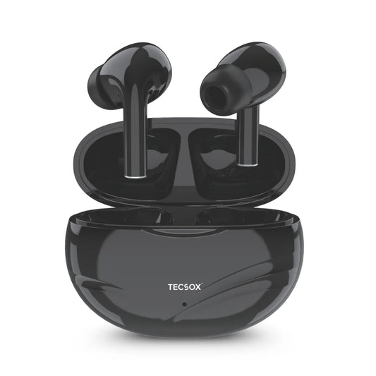 TecSox Neo591 Wireless Earbud With Deep Bass & Comfortable Fit | IPX Water Resistant