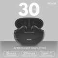 TecSox Neo591 Wireless Earbud With Deep Bass & Comfortable Fit | IPX Water Resistant 4