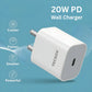 Type C 20W PD Wall Charger | For iOS & Samsung devices | Under ₹1999