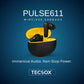 Order TecSox Pulse 611 Bluetooth Earbuds | Deep Bass | 30 Hour Play time
