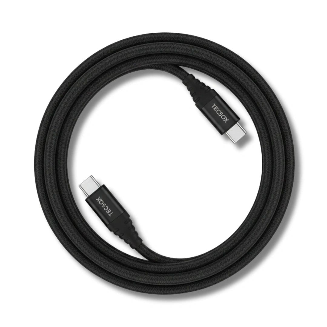 TecSox Zap Type-C to C | 1.5 Meter Fast Charging Cable | 60W