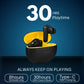Order TecSox Pulse 611 Bluetooth Earbuds | Deep Bass | 30 Hour Play time
