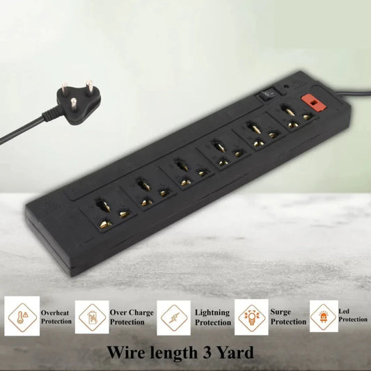 TecSox 6 Pin Extention Board  | 2.7 m length | Under Rs.350