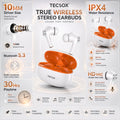 Buy TecSox Neo411 Wireless Earbud With Deep Bass & Comfortable Fit 13