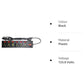 TecSox 6 Pin Extention Board  | 2.7 m length | Under Rs.350