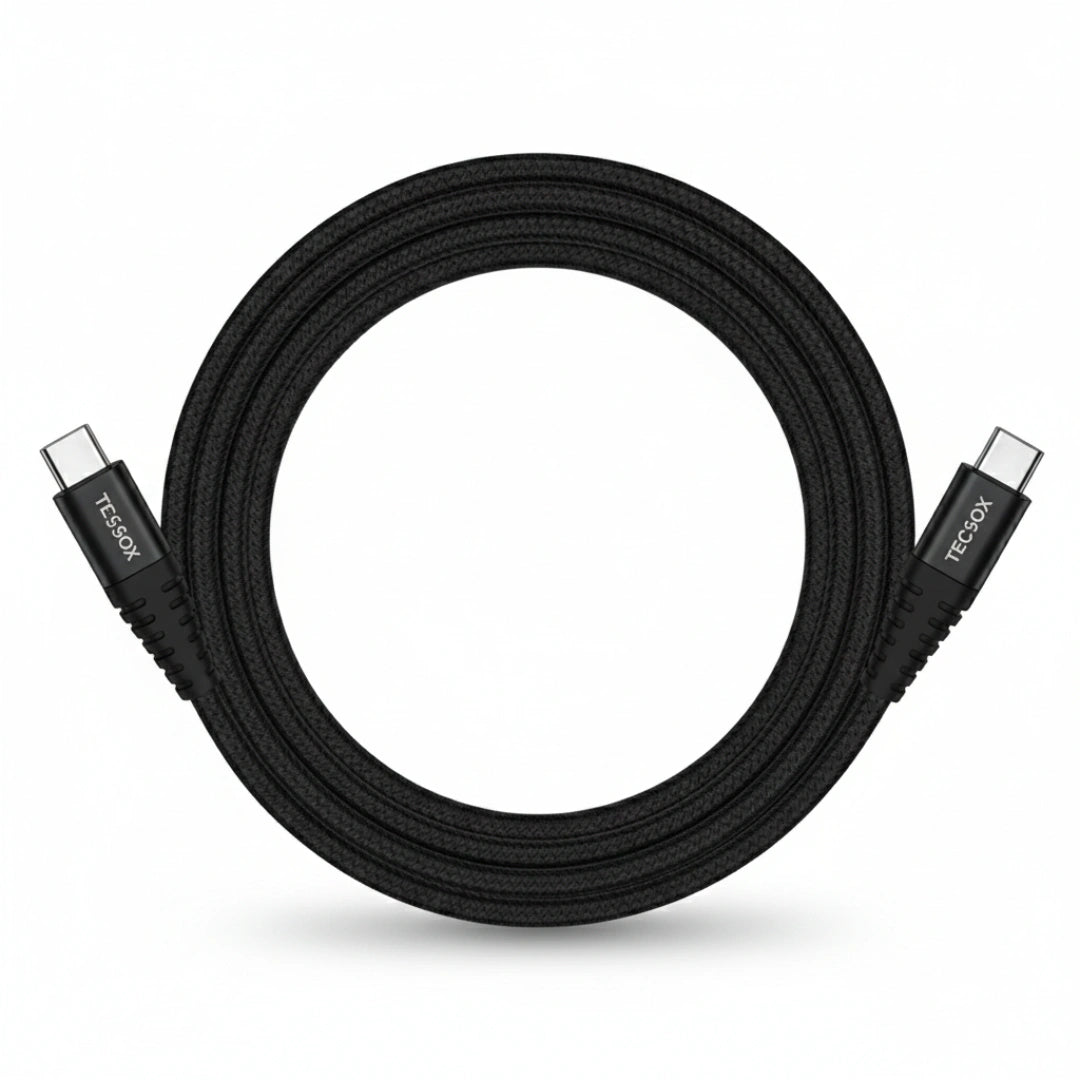 TecSox Zap Type-C to C | 1.5 Meter Fast Charging Cable | 60W