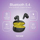 TecSox Ranger 221 Wireless Earbud With Deep Bass & Comfortable Fit | IPX Water Resistant