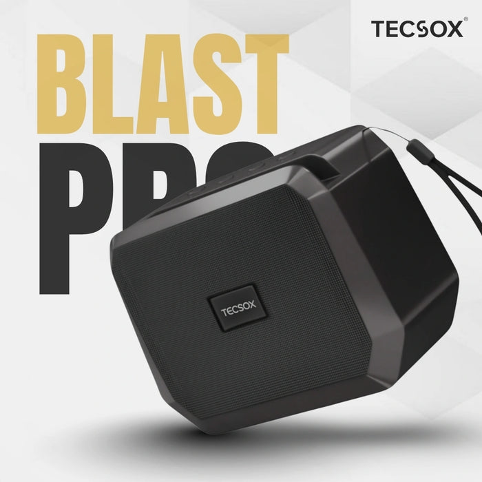 TecSox Blast Pro | Speaker with 10watt & Powerful Bass | Combo