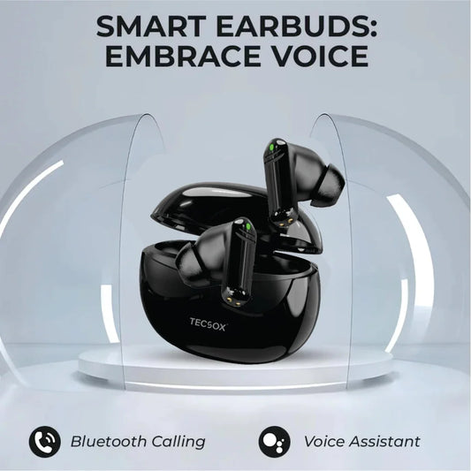 Order TecSox Fusion Bluetooth Earbuds With ANC Inbuilt | Buy Online