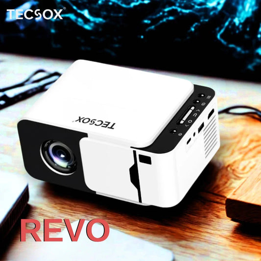 TecSox Revo Projector Online | 4K Video | Android 13 | Under ₹7000