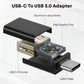 TecSox Aluminium Type C OTG Adapter to USB 3.0 | High-Speed Data Transfer Adapter