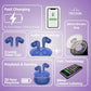 TecSox Ranger 221 Wireless Earbud With Deep Bass & Comfortable Fit | IPX Water Resistant