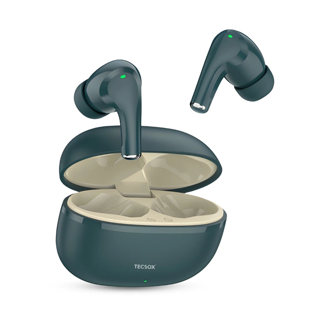 TecSox Ranger 221 Wireless Earbud With Deep Bass & Comfortable Fit | IPX Water Resistant