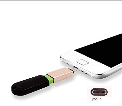 TecSox Aluminium Type C OTG Adapter to USB 2. 0