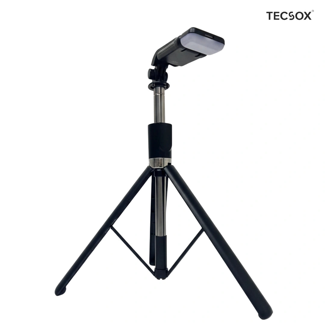 TecSox Halo Stick | 5FT Professional Multi-Role Tripod & Selfie Stick