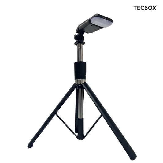 TecSox Halo Stick | 5FT Professional Multi-Role Tripod & Selfie Stick