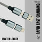 TecSox Zap 4-IN-1 Cable | 1 Meter Fast Charging Cable | 60W
