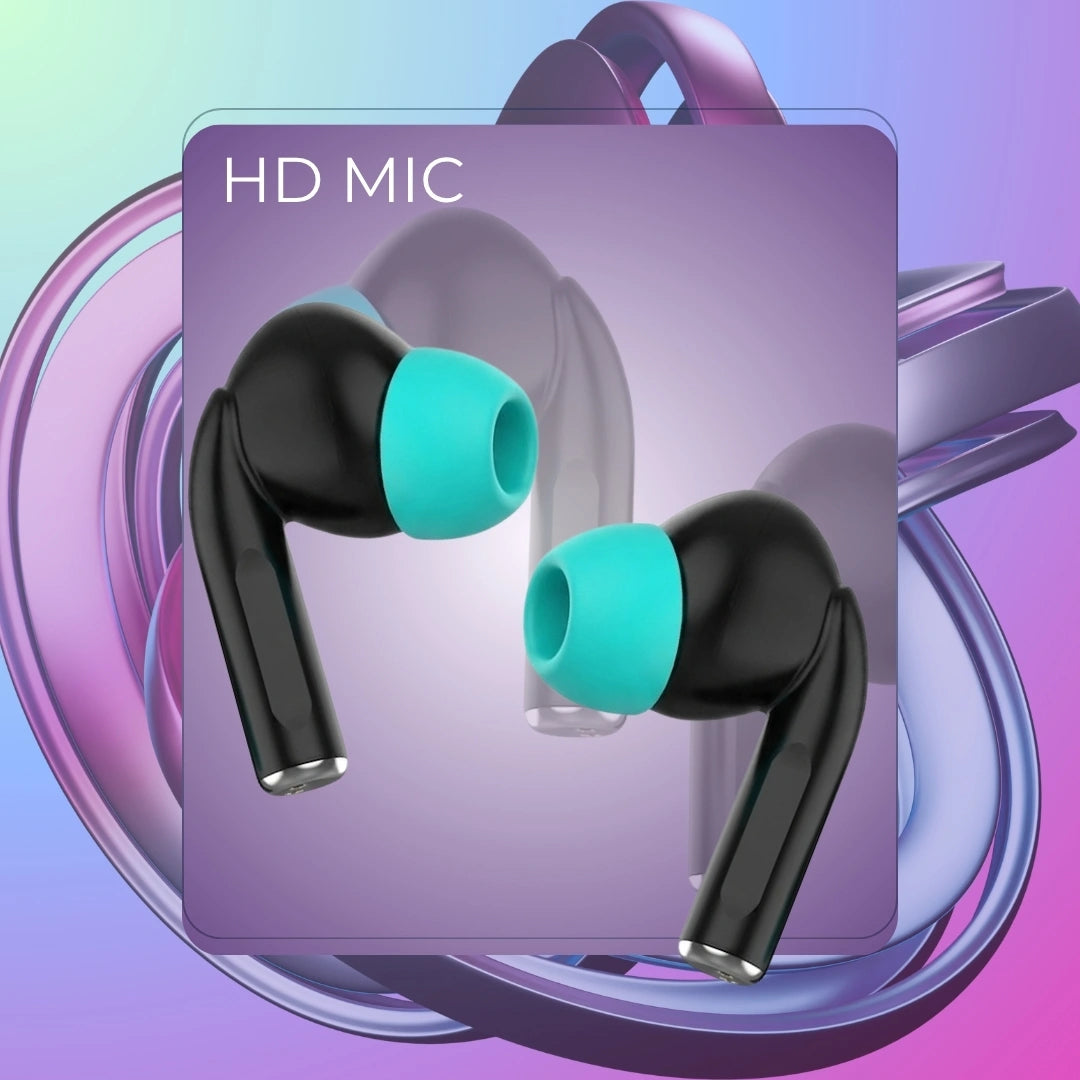 TecSox Nova 211 Wireless Earbud With Deep Bass & Comfortable Fit | IPX Water Resistant