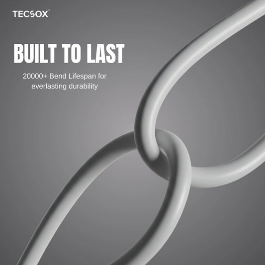 TecSox Zap 4-IN-1 Cable | 1 Meter Fast Charging Cable | 60W