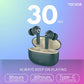 TecSox Omega 201 Wireless Earbud With Deep Bass & Comfortable Fit | IPX Water Resistant