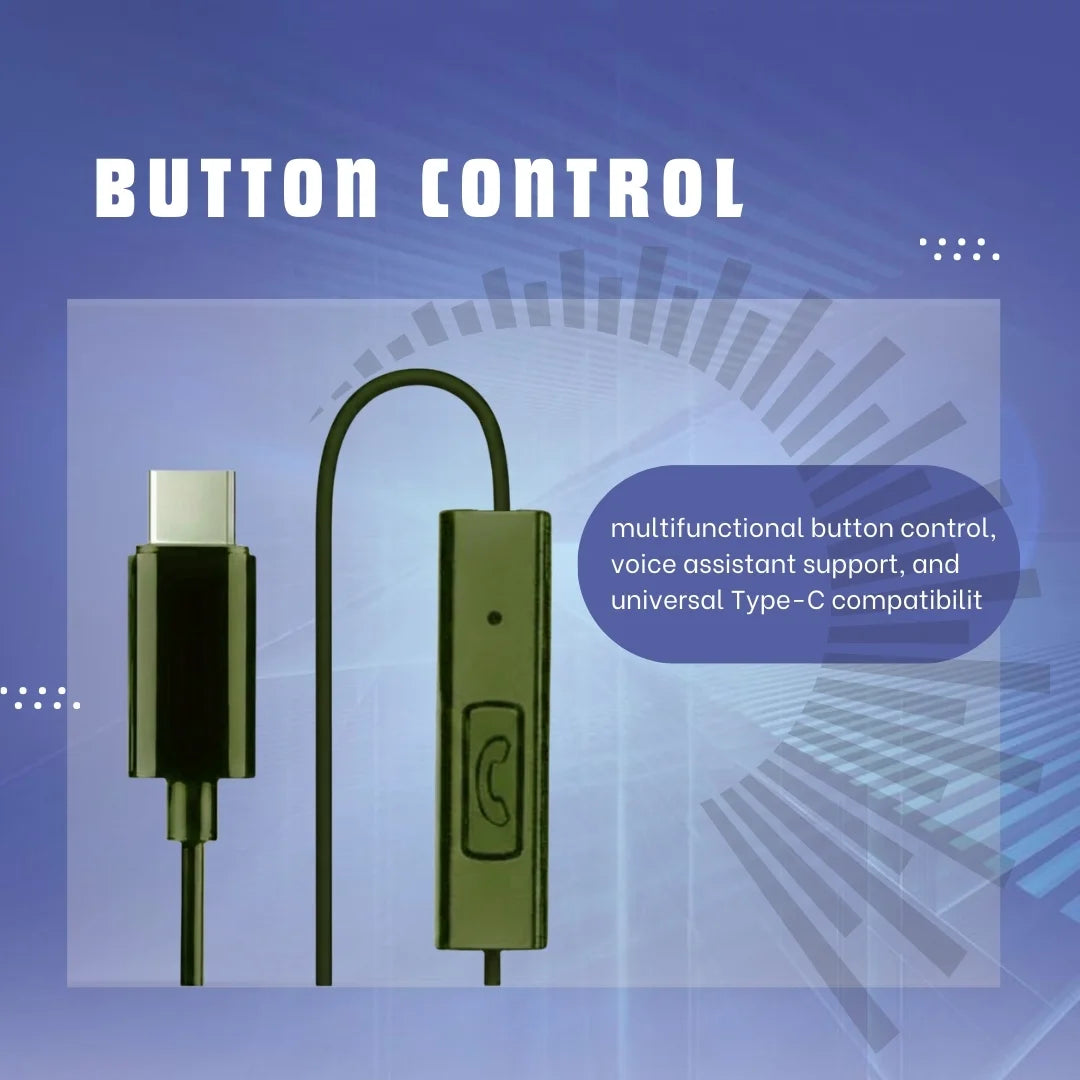 Order TecSox Type C Earphones Online | Supports All Device