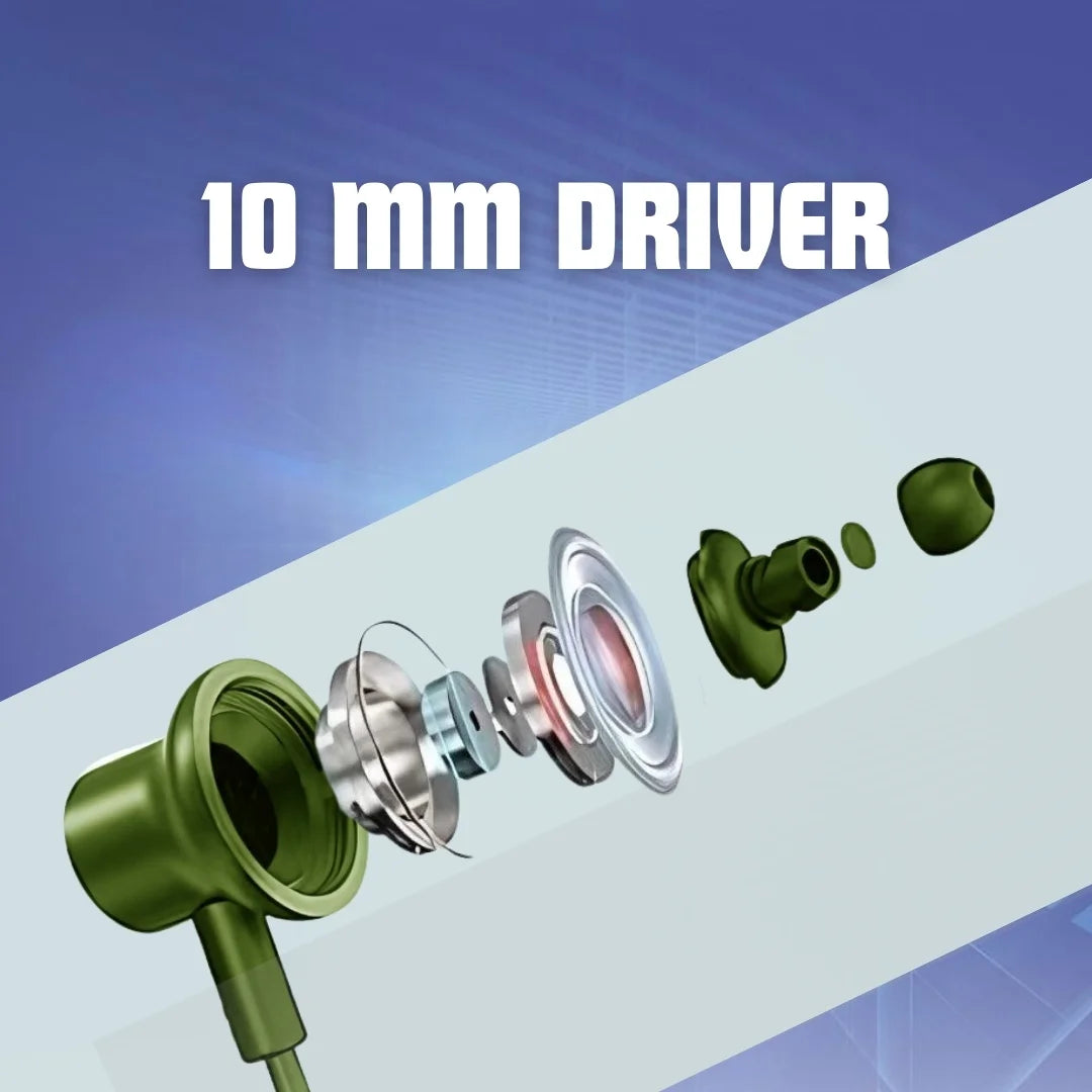 Order TecSox Type C Earphones Online | Supports All Device