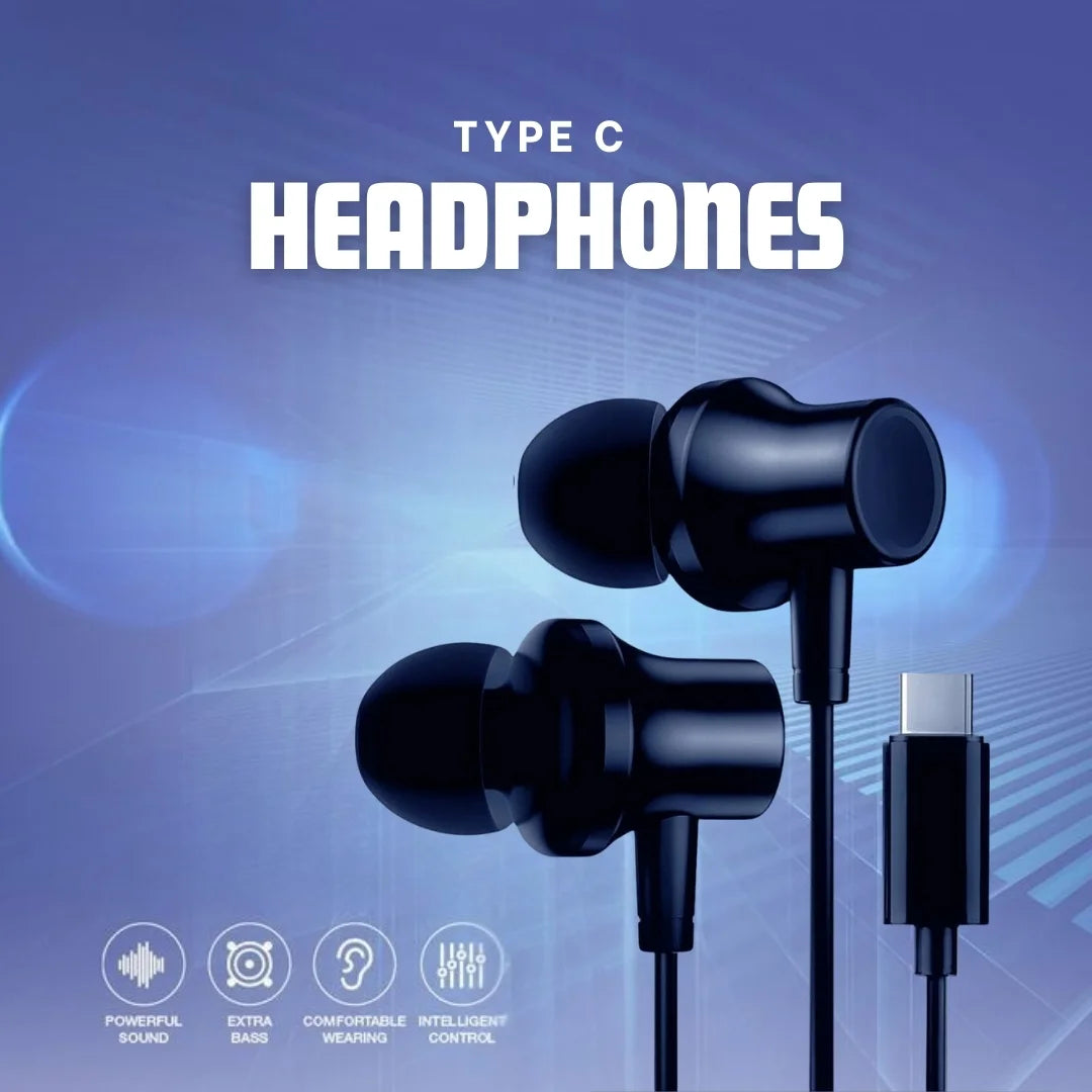 Order TecSox Type C Earphones Online | Supports All Device