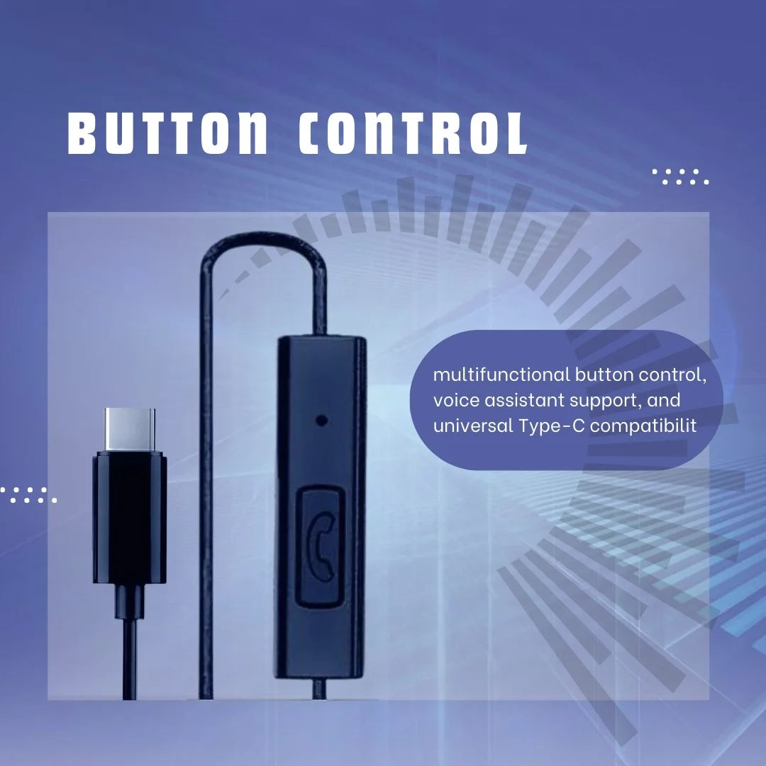 Order TecSox Type C Earphones Online | Supports All Device