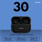 TecSox Moon Bluetooth Earbud With Deep Bass & Comfortable Fit | 30Hrs Playtime | IPX Water Resistant