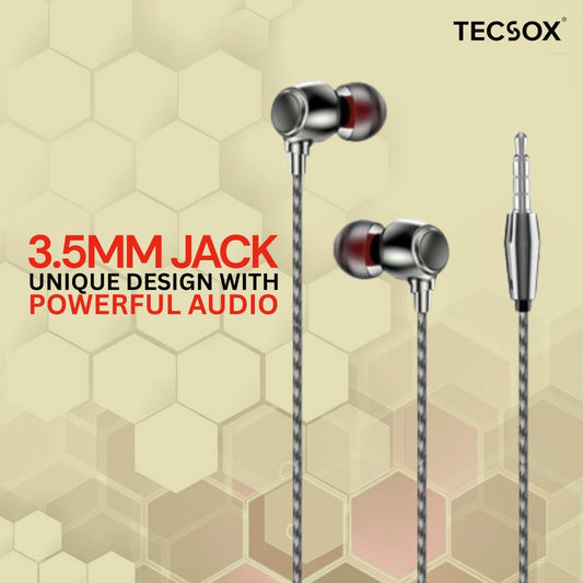 TecSox  Bass Bud26  Earphones Online | Under Rs.299