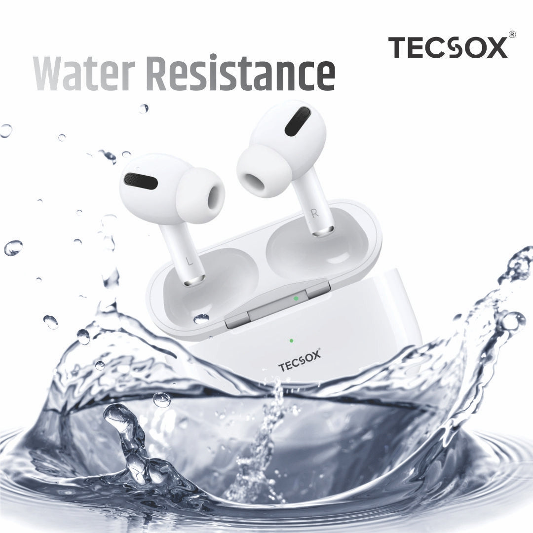 Buy TecPod Pro Black Matt Bluetooth Earbuds | Deep Bass | Water Resistant