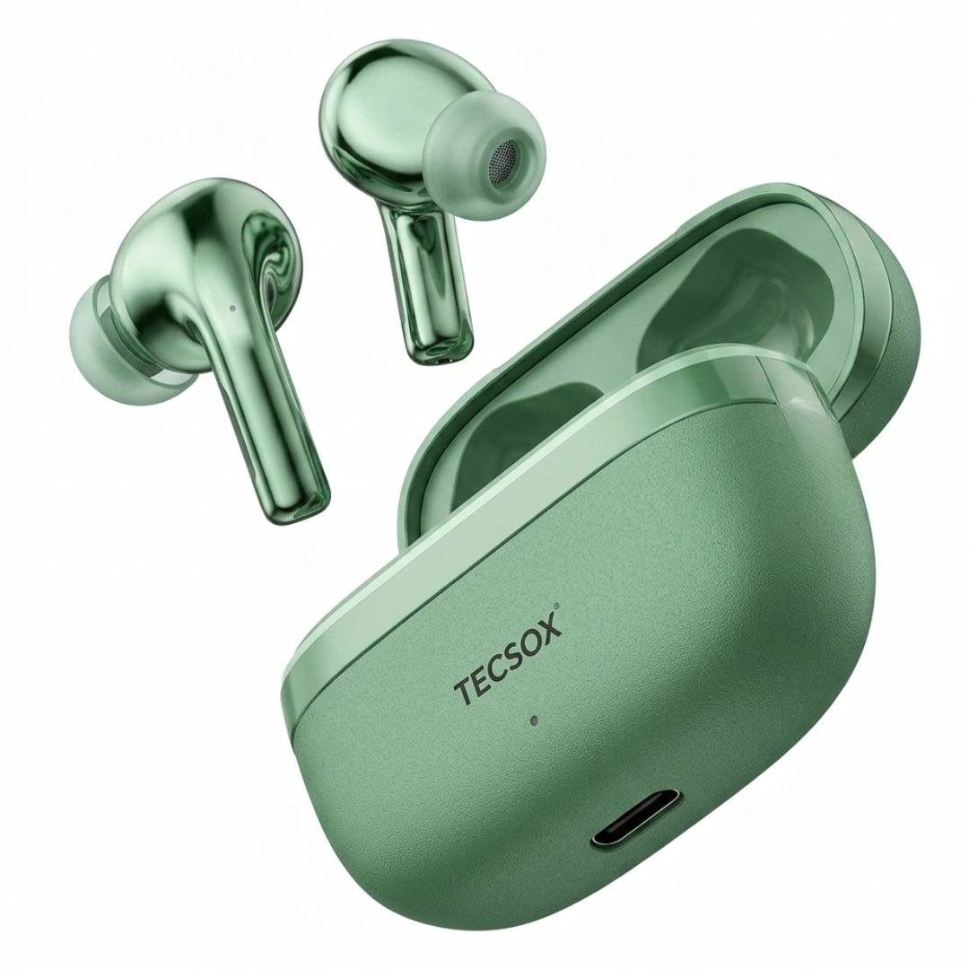 TecSox Neo861 Bluetooth Earbud With Deep Bass | IPX Water Resistant