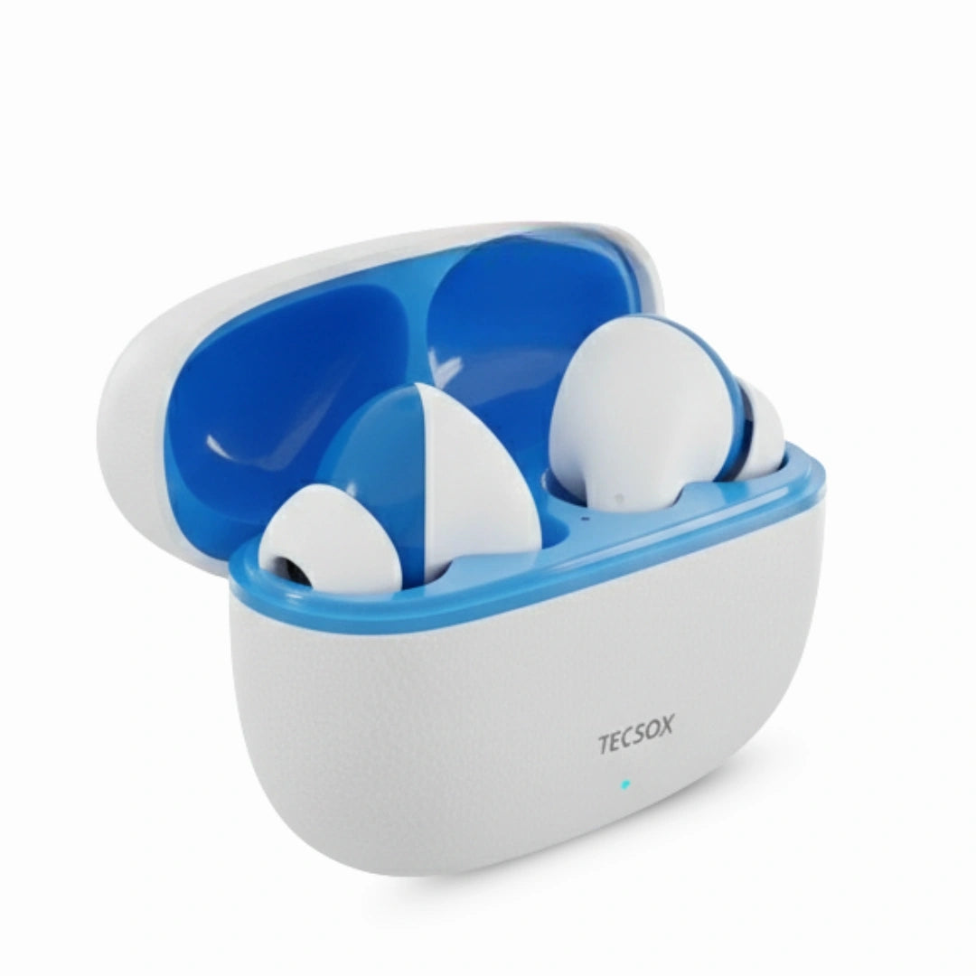 TecSox Neo771 Wireless Earbud With Deep Bass & Comfortable Fit | IPX Water Resistant