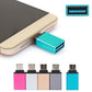 TecSox Aluminium Type C OTG Adapter to USB 2. 0