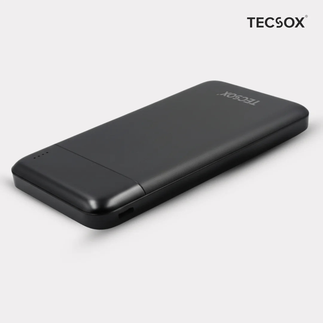 TecSox Power Pack | 10000 mAh Powerbank | 15W